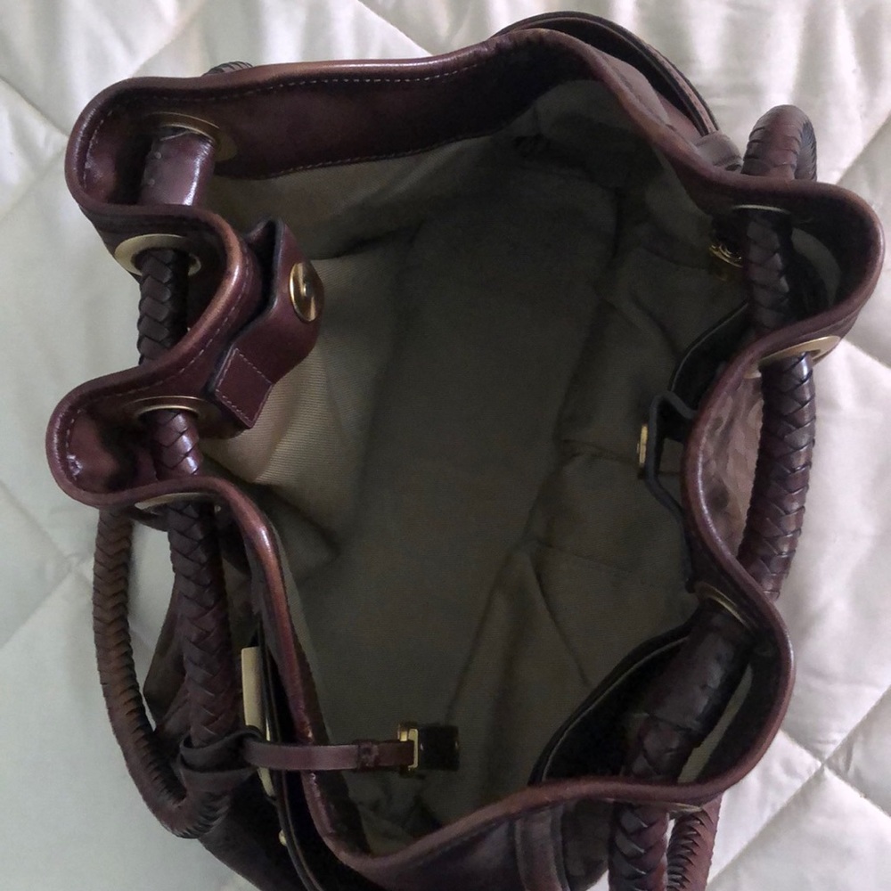 Cole Haan brown leather bag